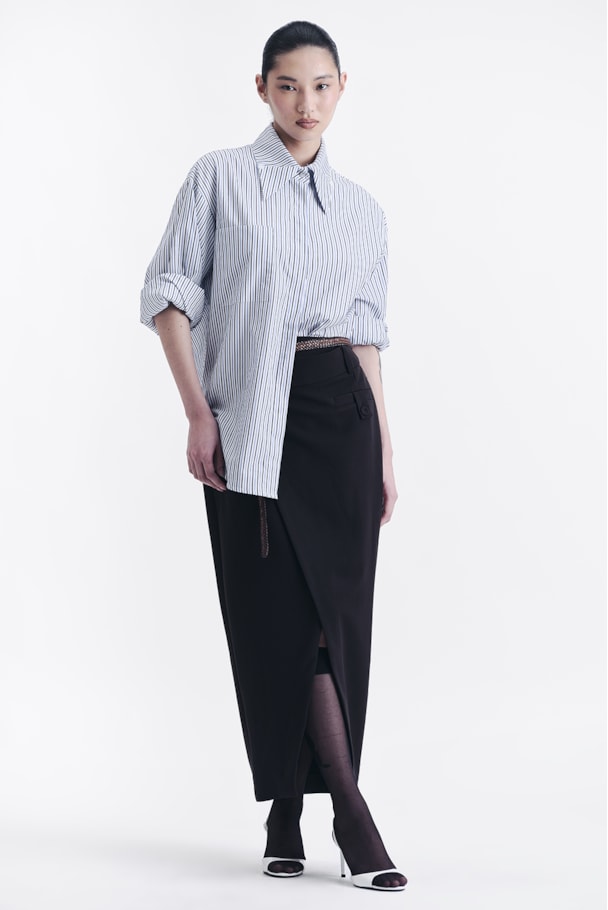 CAMISA VERO - LISTRA AZUL GRAFITE