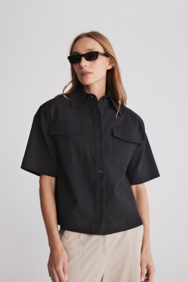 CAMISA VERTICE - PRETO