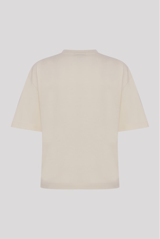 CAMISETA BOXY FRNC - OFF WHITE