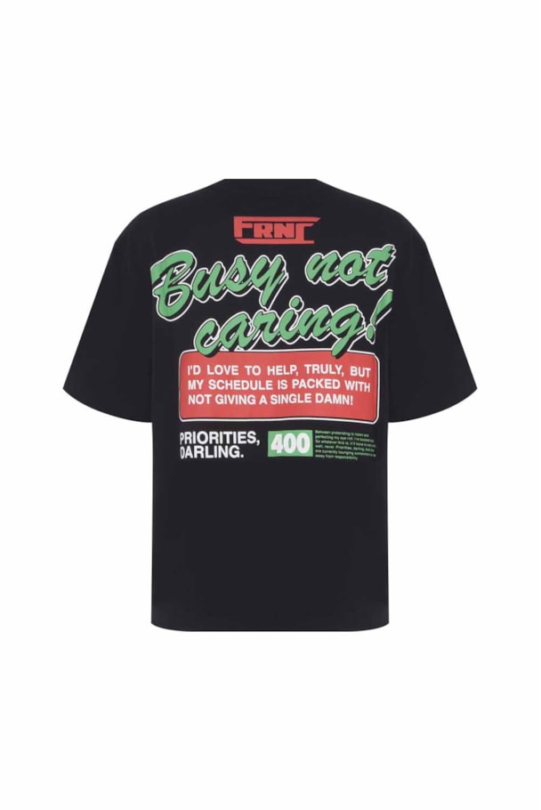 CAMISETA BUSY - PRETO