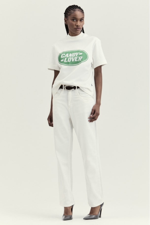 CAMISETA CANDY LOVER - OFF WHITE