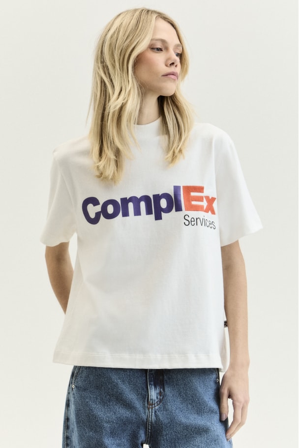CAMISETA COMPLEX - OFF WHITE