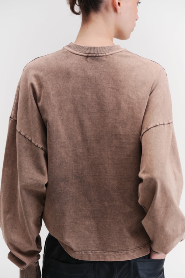 CAMISETA MANGA LONGA 2.0 FRNC - MARROM