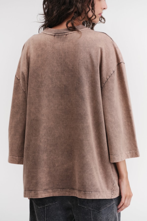 CAMISETA MAX 2.0 - MARROM