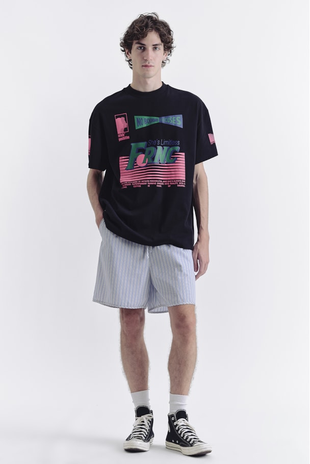 CAMISETA MAX INFINITE - PRETO