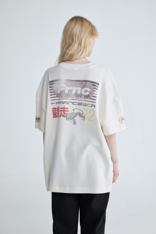 CAMISETA MAX LEOPARD
                                 - OFF WHITE