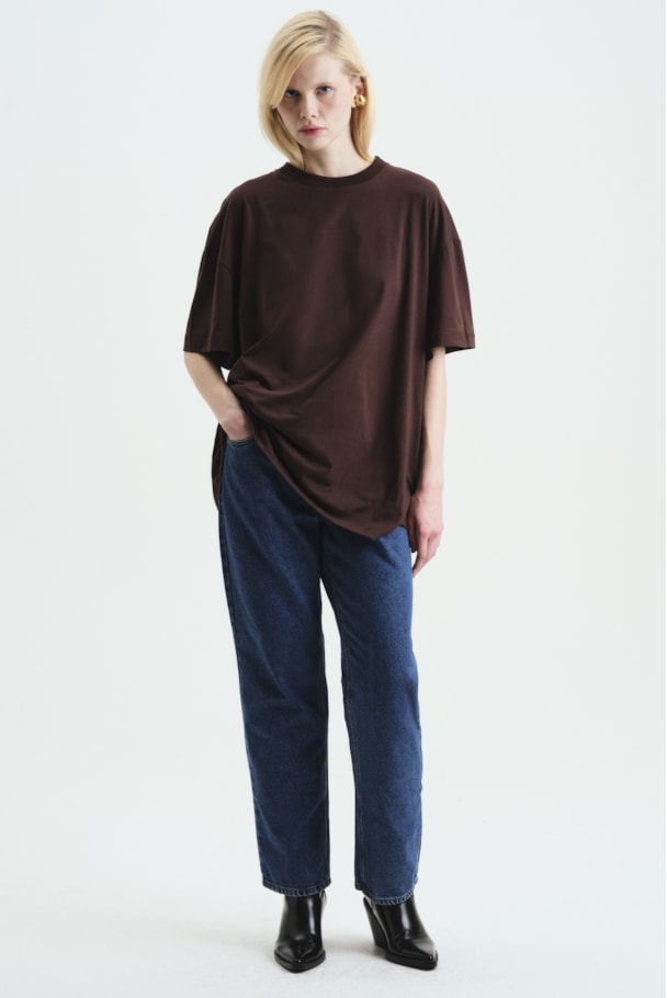 CAMISETA MAX - MARROM