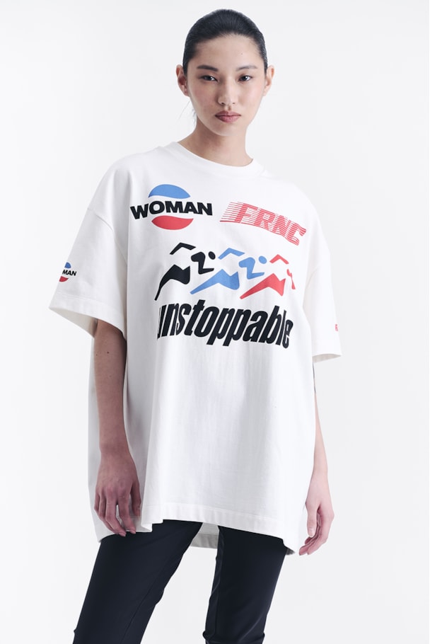 CAMISETA MAX UNSTOPPABLE - BRANCO