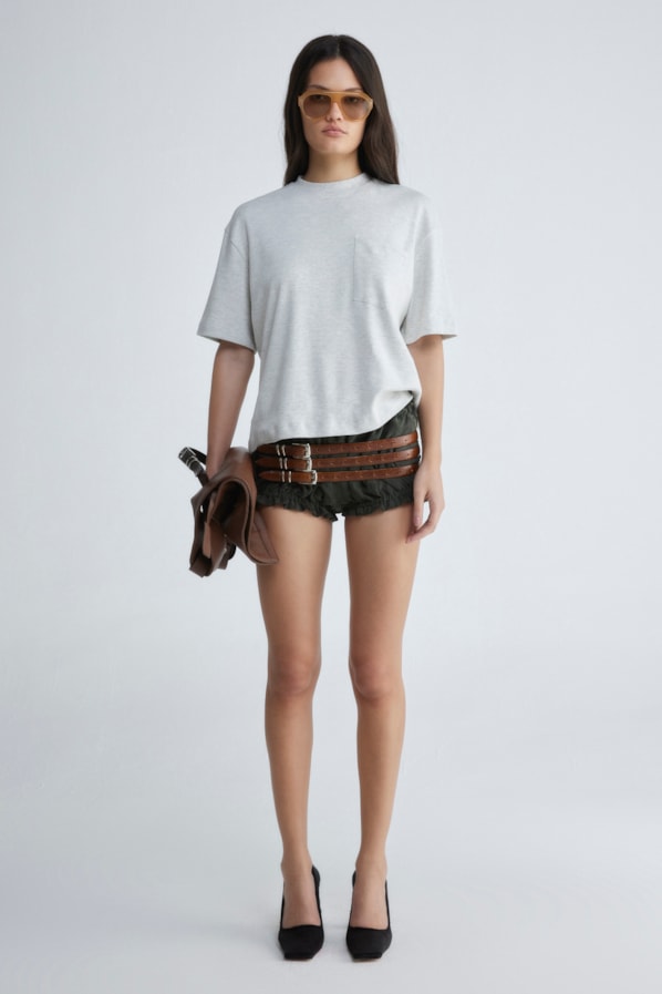 CAMISETA POCKET FRNC - MESCLA