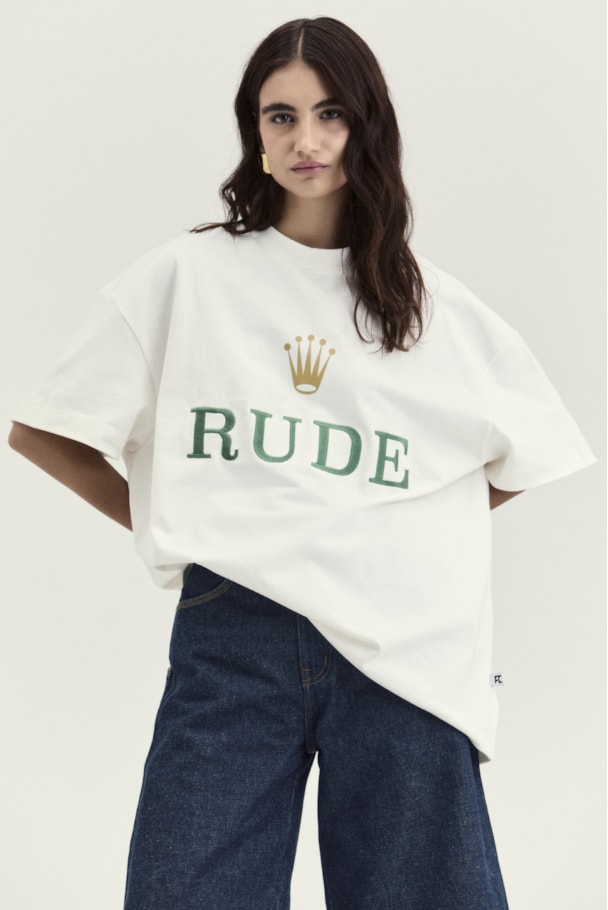 CAMISETA RUDE MAX - OFF WHITE