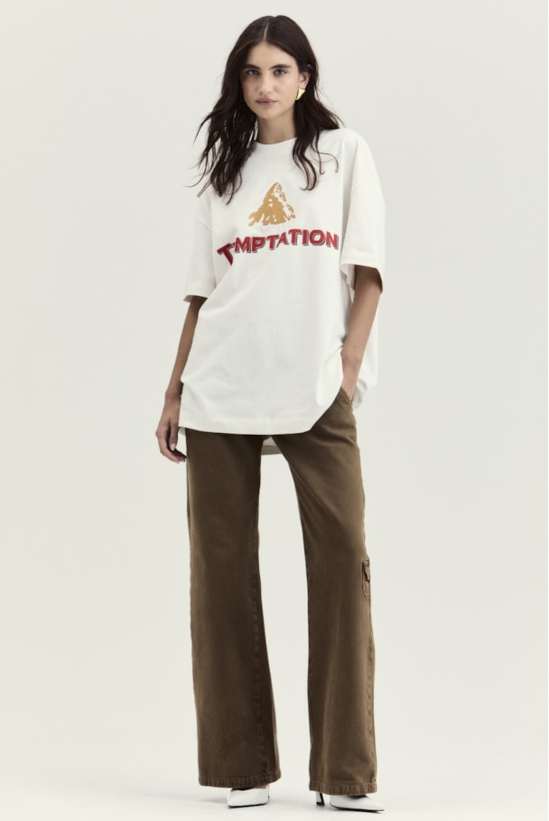 CAMISETA TEMPTATION - OFF WHITE