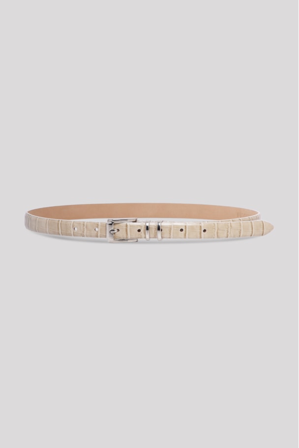 CINTO CROCO - NATURAL
