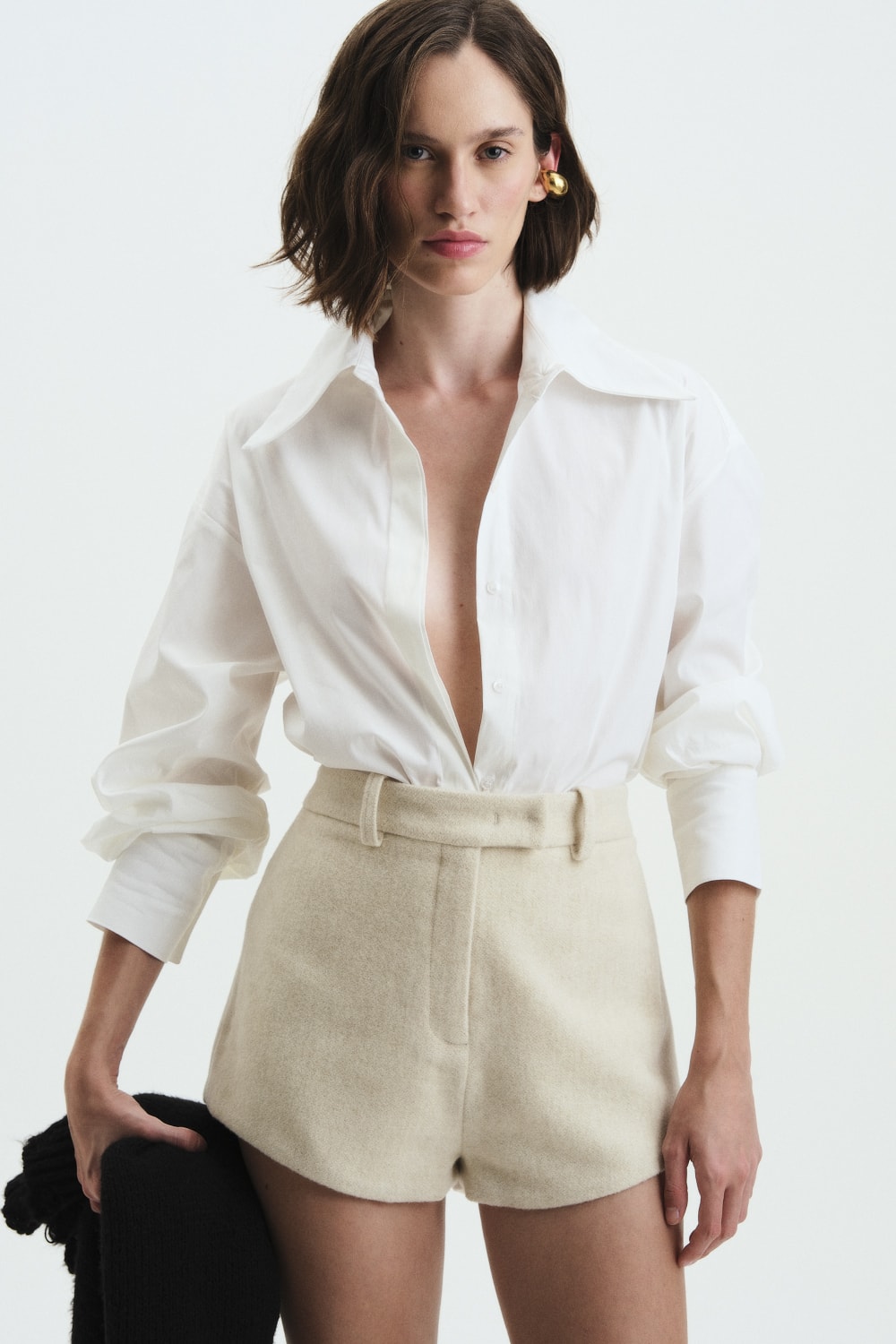 HOT PANT CODA - OFF WHITE