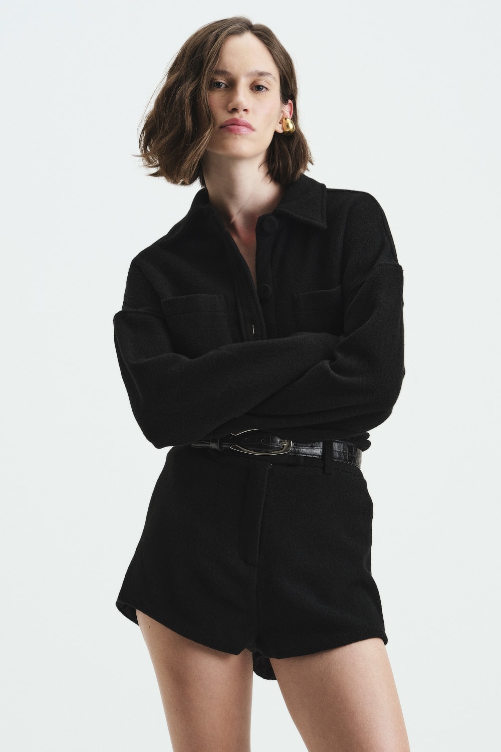 HOT PANT CODA - PRETO