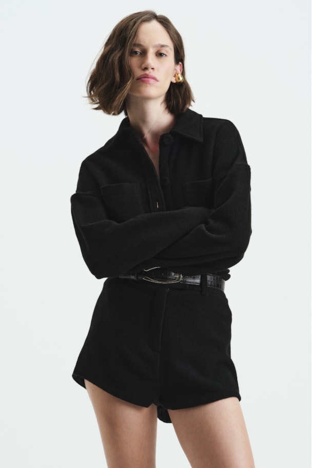 HOT PANT CODA - PRETO