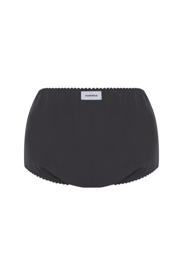 HOT PANT SATIN - PRETO