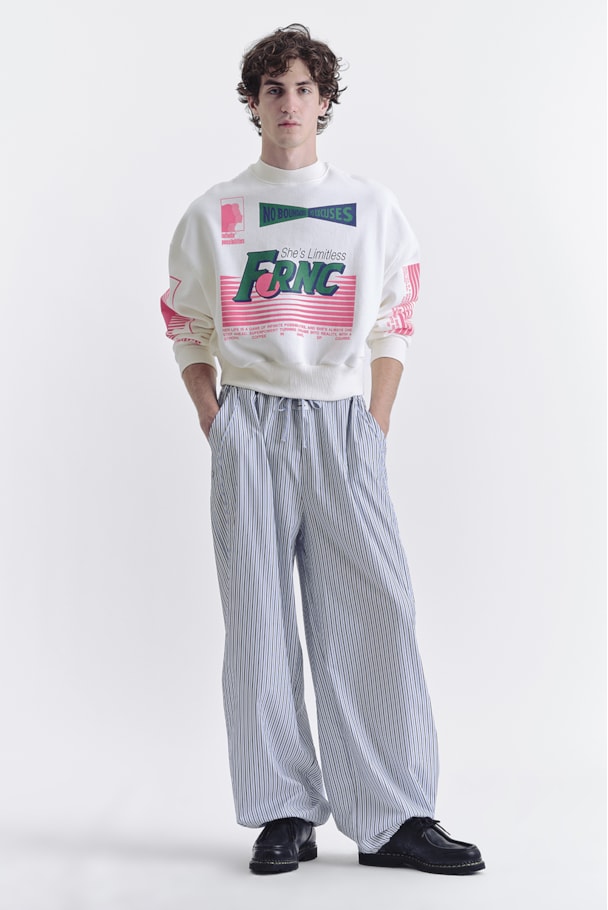MOLETOM CARECA INFINITE - OFF WHITE