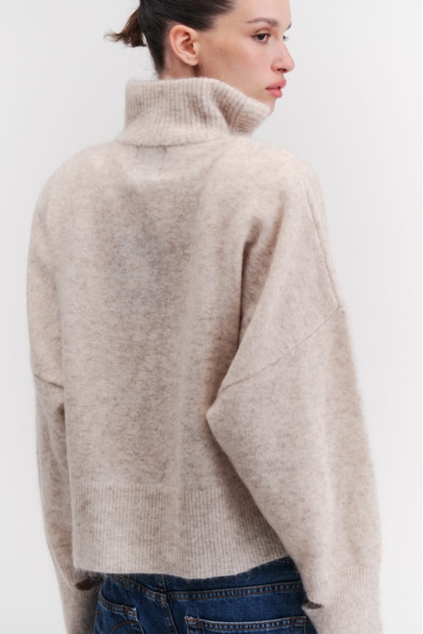 PULLOVER OVERSIZED FRNC - KHAKI
