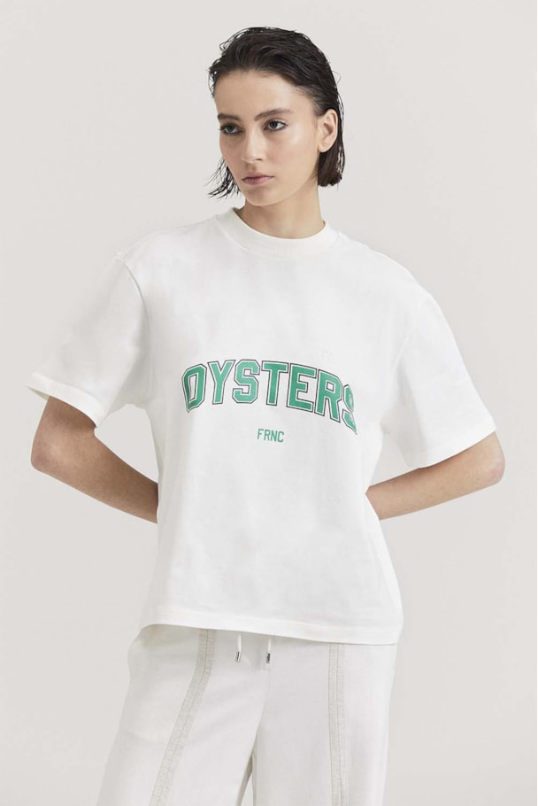 T - SHIRT OYSTERS - OFF WHITE