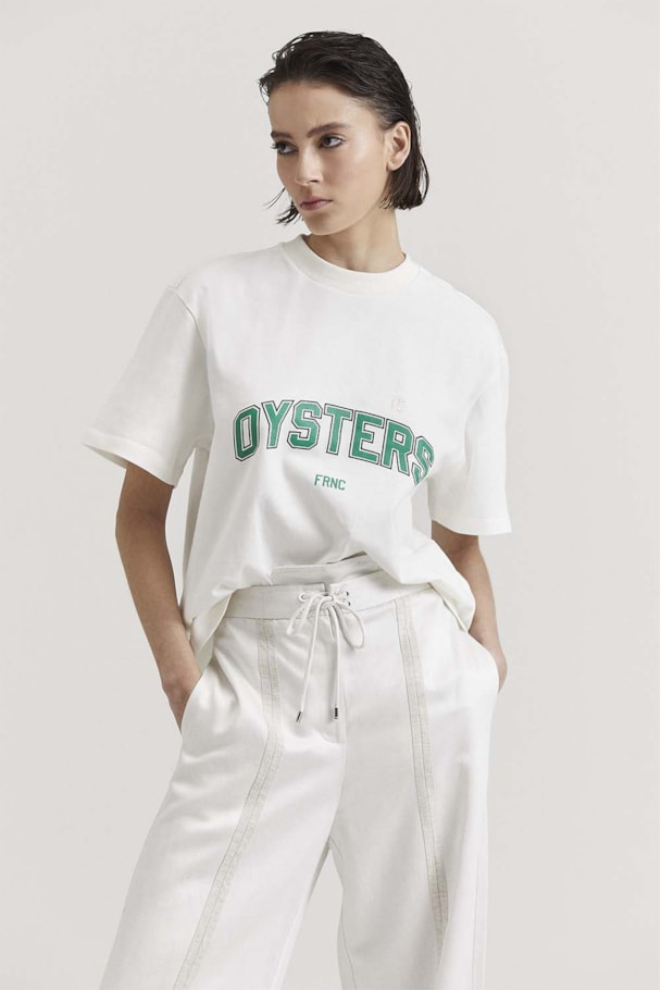 T - SHIRT OYSTERS - OFF WHITE