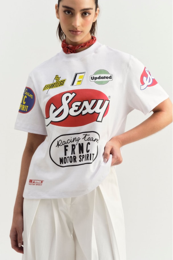 T SHIRT SEXY - BRANCO