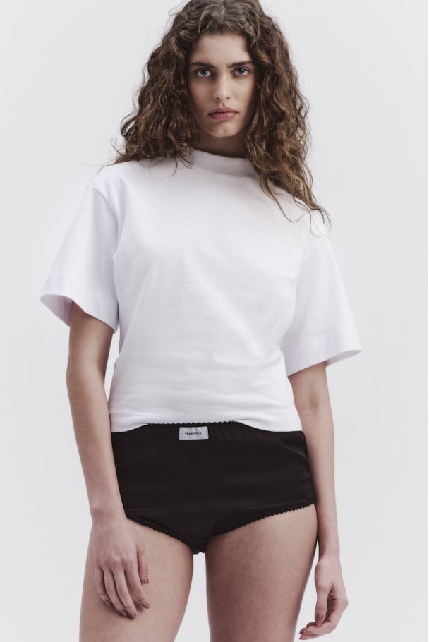 T SHIRT WAIST - OFF WHITE