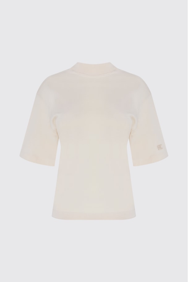 T SHIRT WAIST PIMA - SAND