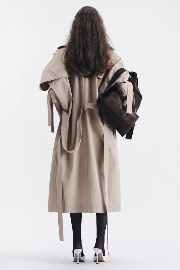 TRENCH COAT VEIL - BEGE