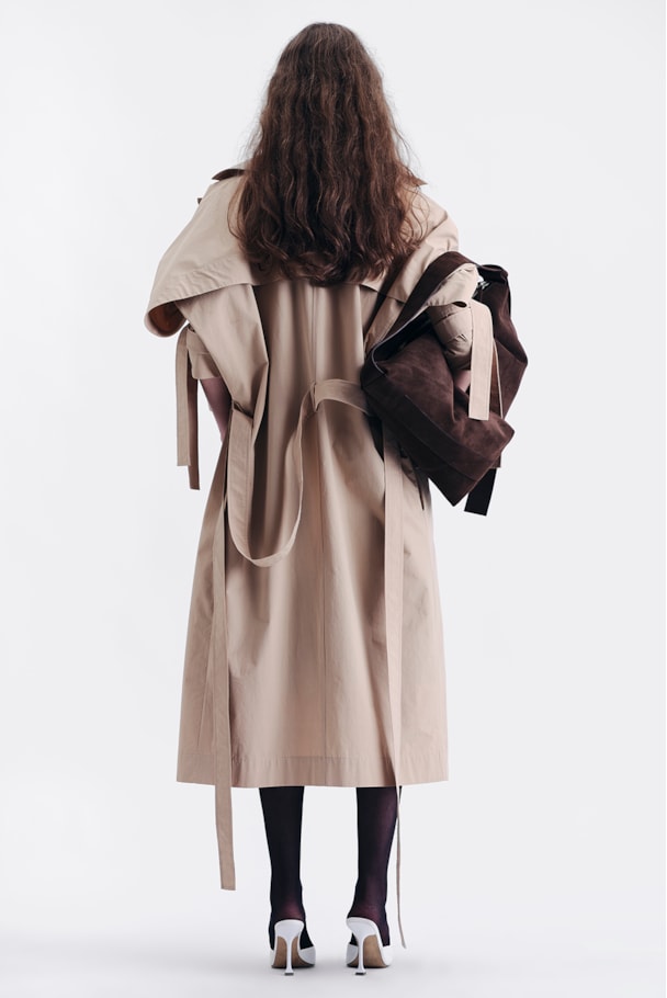TRENCH COAT VEIL - BEGE