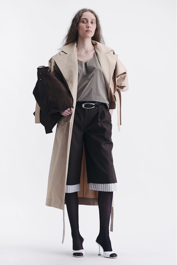 TRENCH COAT VEIL - BEGE