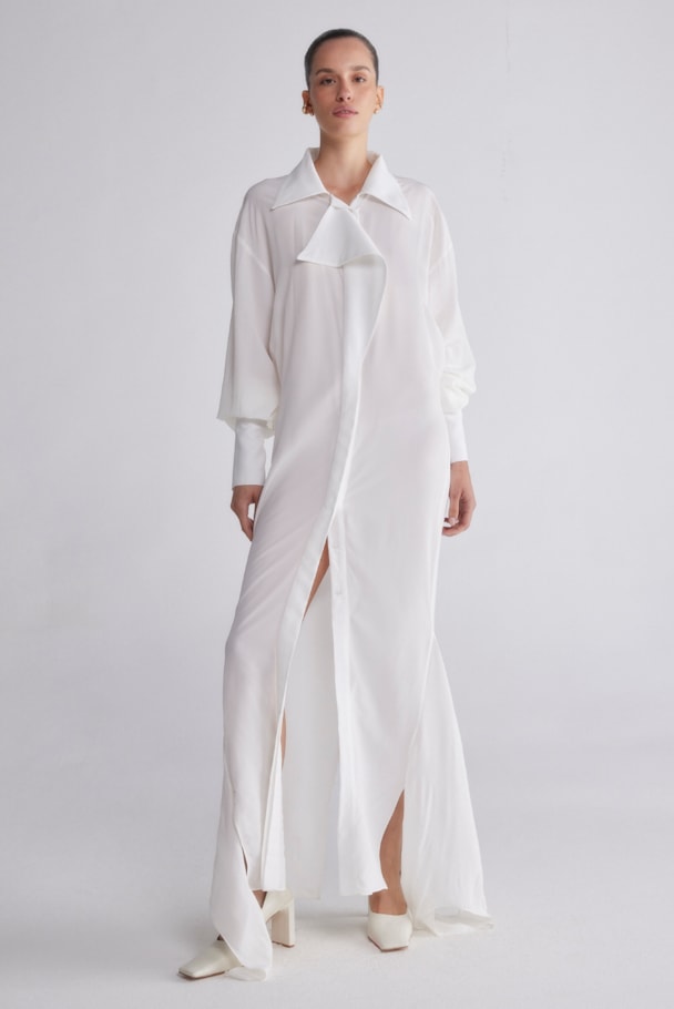 VESTIDO ATLAS - OFF WHITE