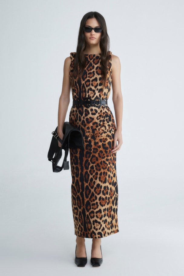 VESTIDO CRUST - EST. LEOPARD
