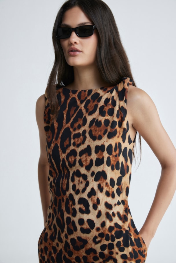 VESTIDO CRUST - EST. LEOPARD