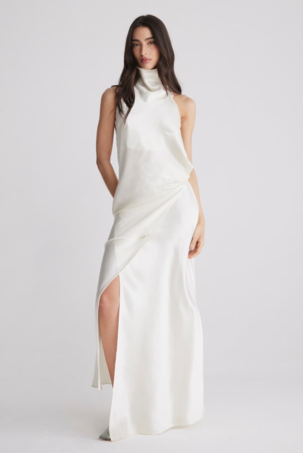 VESTIDO ESC - MANTEIGA