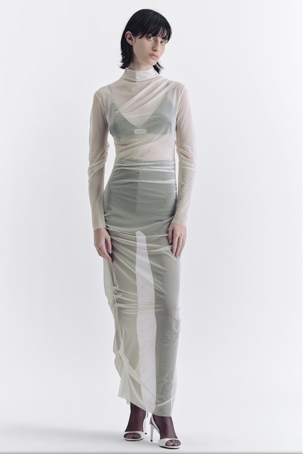 VESTIDO FLINT - OFF WHITE