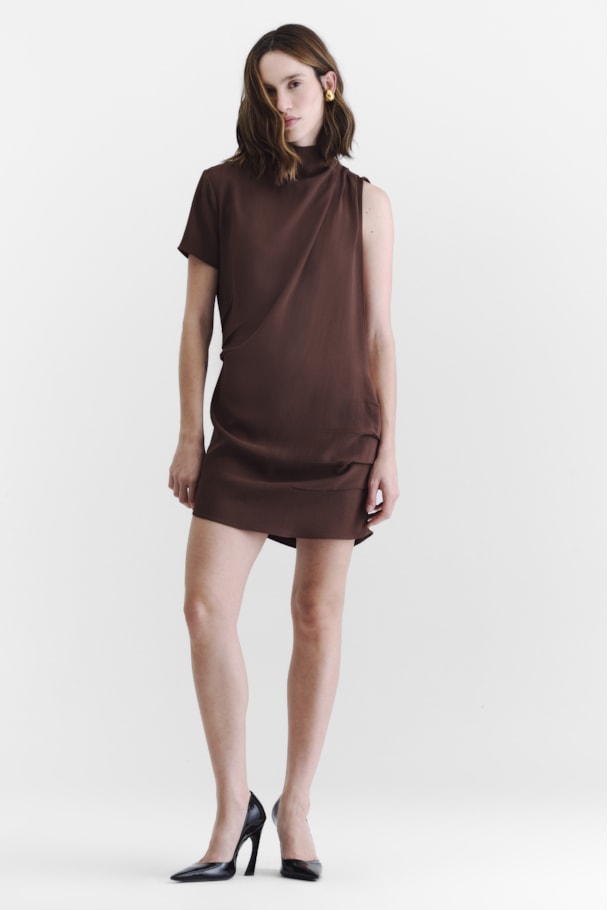 VESTIDO JUNO - MARROM