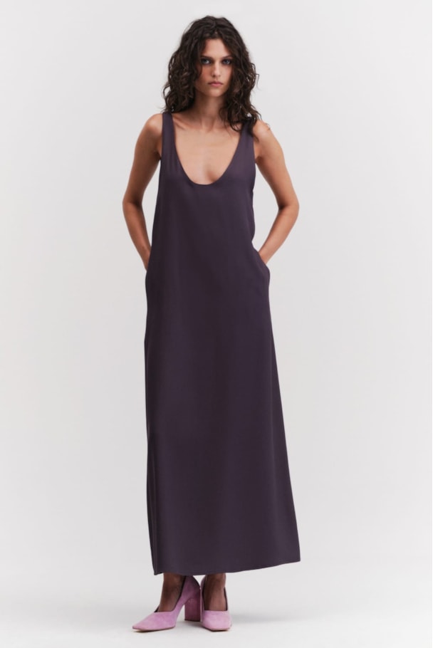 VESTIDO KAEL - CINZA CHUMBO