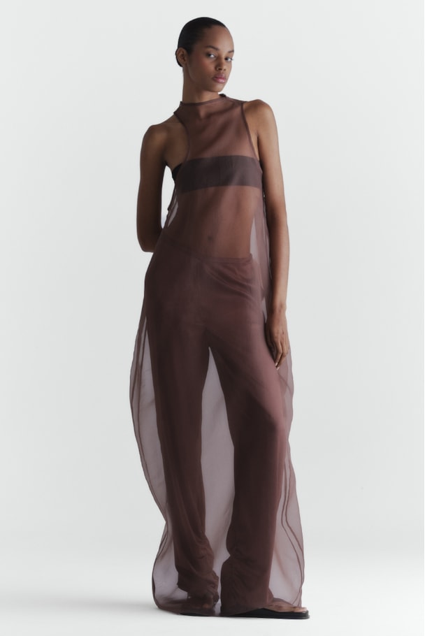 VESTIDO LUMEN - MARROM