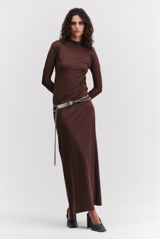 VESTIDO TOVE - CAFE