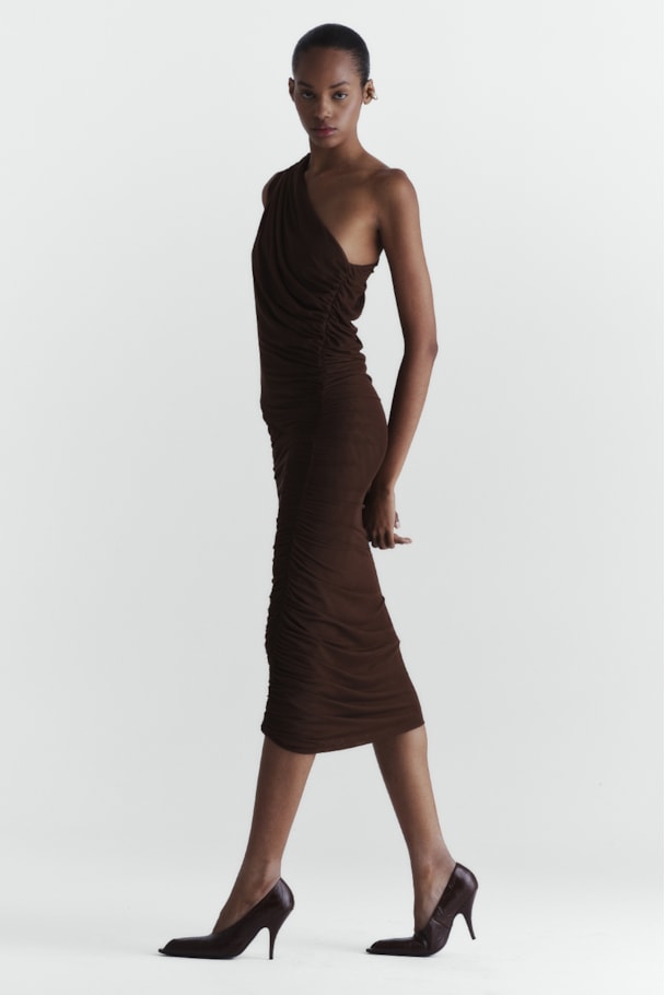 VESTIDO VELAR - MARROM