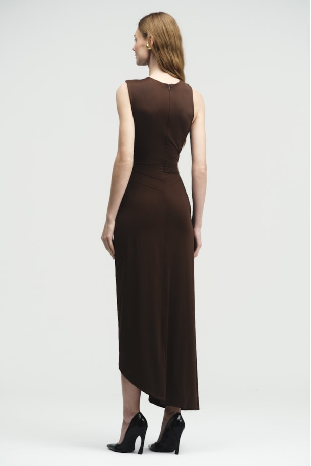 VESTIDO VOLT - CAFE