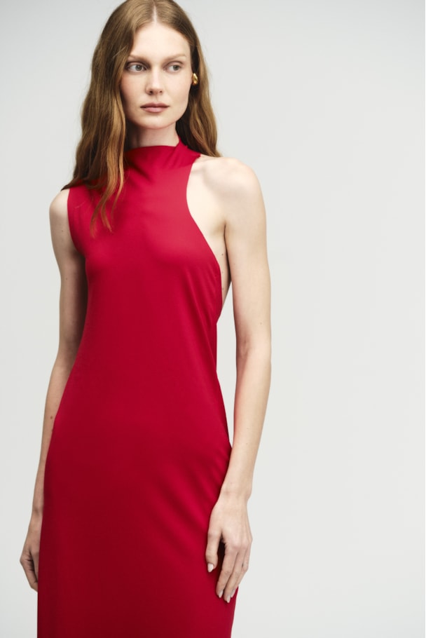VESTIDO VOST - VERMELHO